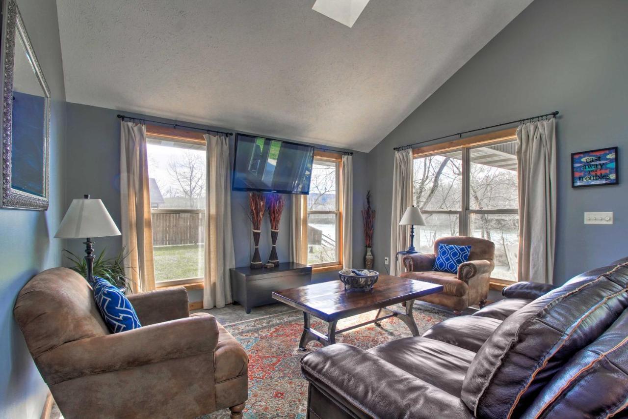 Mountain Home Cottage With Deck On White River! Gassville المظهر الخارجي الصورة